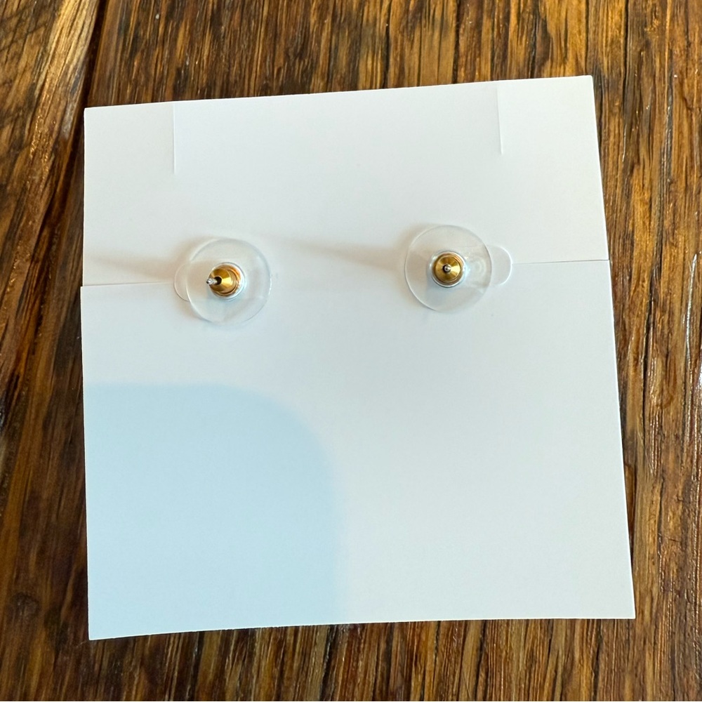 Beautiful Amber Crystal Earrings - Picture 2 of 2